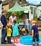 Enjoying the hook-a-duck